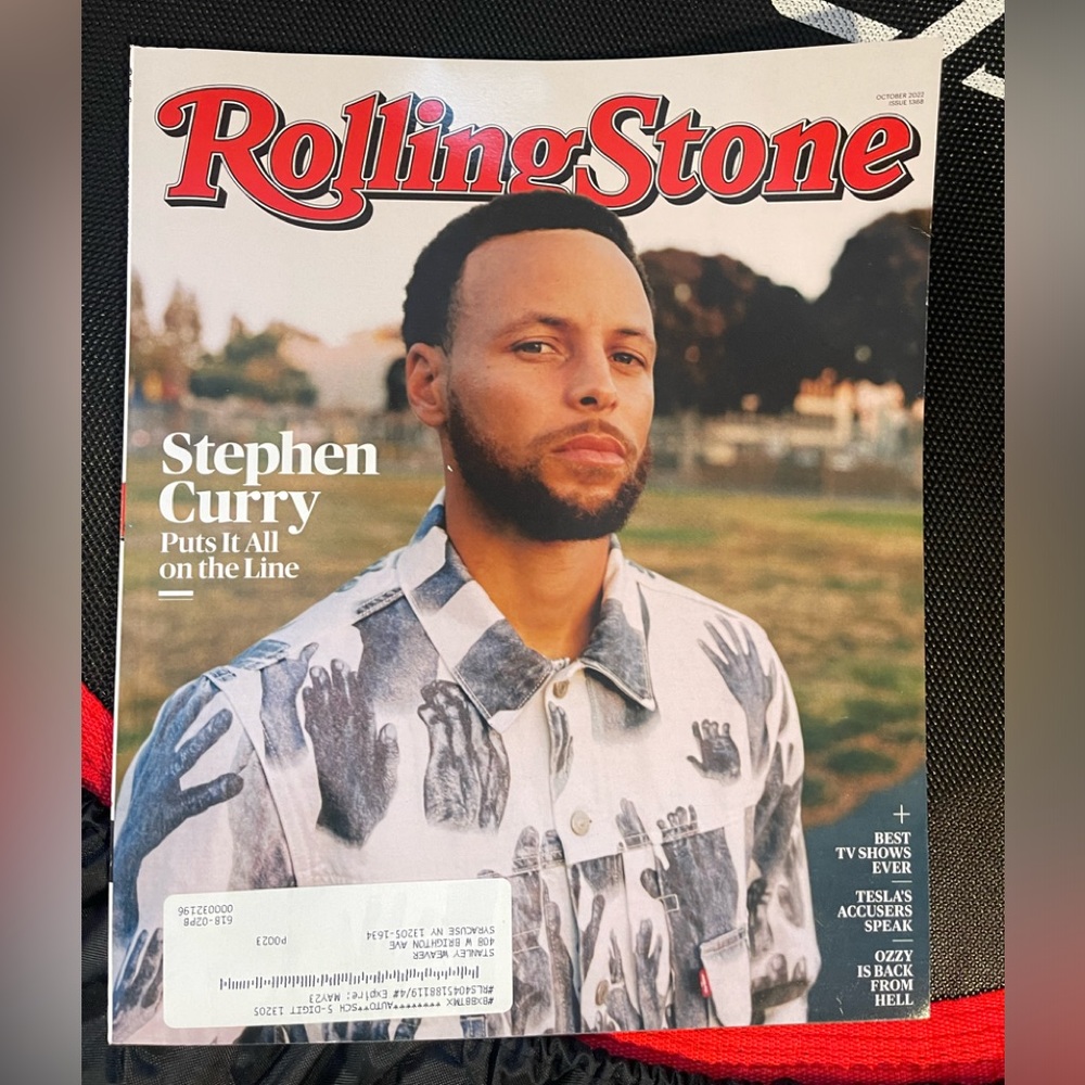 Rolling Stone Magazine, Stephen Curry, Best TV Shows, October 2022, Issue 1368